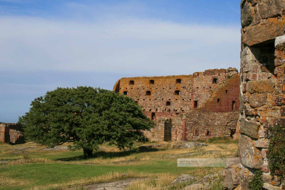 Bornholm-Festung Hammershus-Sommer-Dänemark-Ostsee