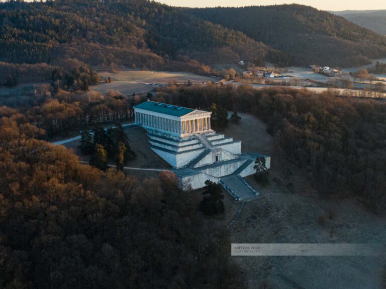 Deutschland-Regensburg-Walhalla-Drohne-7